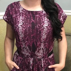Berry Color Be Bop Dress from Nordstrom w/Pockets